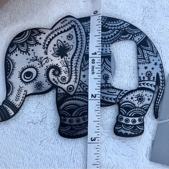 Indian Henna Elephant Bottle Opener New with Tags Bohemian - Picture 6 of 8